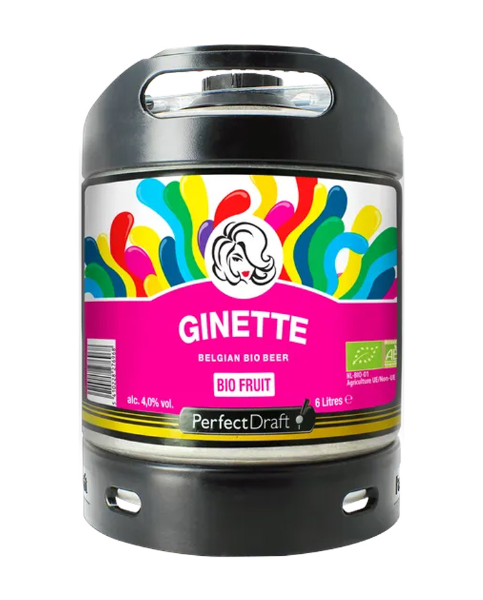 GINETTE BIO FRUITEE PERFECTDRAFT 6L